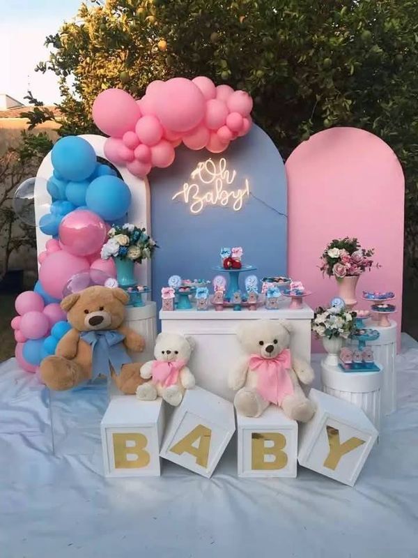 Mesa de dulces para baby shower